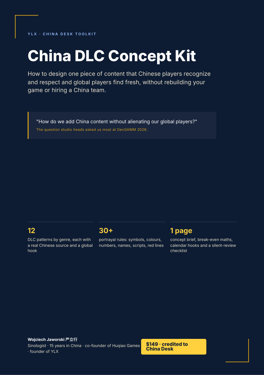 Cover of the China DLC Concept Kit